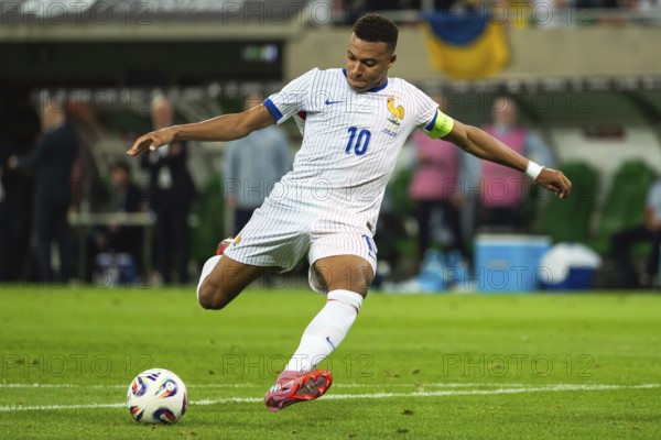 WROCLAW, POLAND - SEPTEMBER 5, 2025: Qualifications for FIFA 2026. Football match Ukraine vs France
