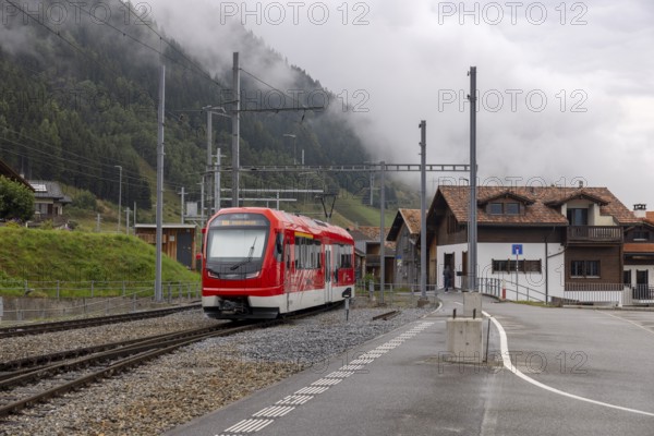 Metre-gauge electric low-floor multiple-unit trains of the Matterhorn-Gotthard Railway (MGB) ORION