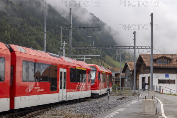 Metre-gauge electric low-floor multiple-unit trains of the Matterhorn-Gotthard Railway (MGB) ORION