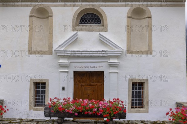 Caplutta Nossa Dunna de la Naiv, chapel Sta. Maria zum Schnee, Zarcuns, Sedrun, Tujetsch, Surselva,