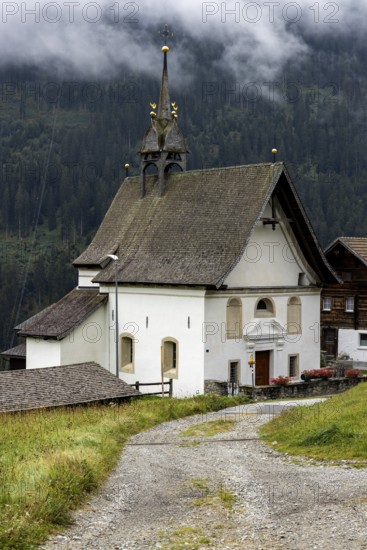 Caplutta Nossa Dunna de la Naiv, chapel Sta. Maria zum Schnee, Zarcuns, Sedrun, Tujetsch, Surselva,