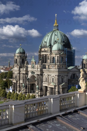 Berlin Cathedral, view from the Humboldt Forum, Berlin, Germany, 08.09.2025 < english> Berlin