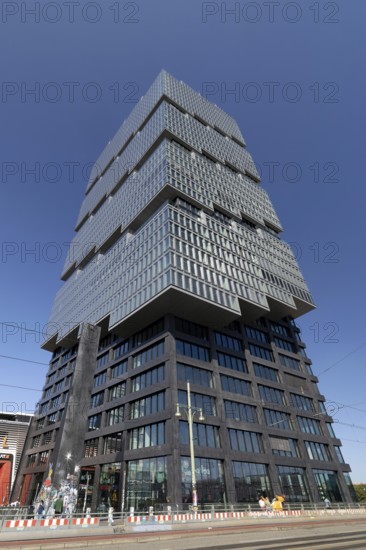 EDGE East Side Tower, Amazon Tower, Warschauer Brücke, Friedrichshain-Kreuzberg, Berlin, Germany,