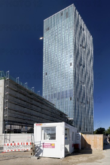 Estrel Tower, under construction, Sonnenallee, Berlin, Neukölln, Germany, 11.09.2025 < english>