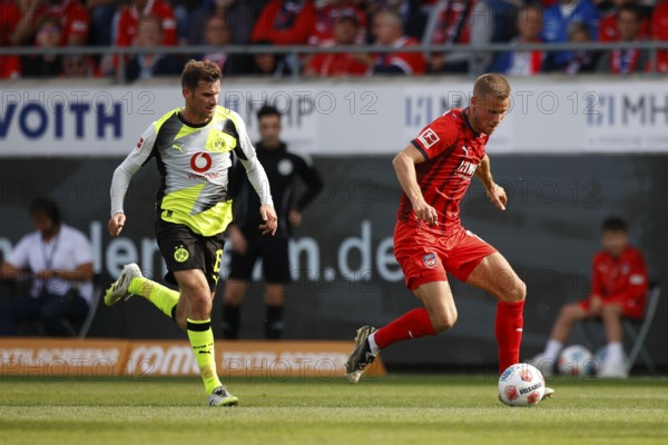 Football, Bundesliga 1, Matchday 3, 2025/2026, 1. FC Heidenheim vs. Borussia Dortmund, 13.09.2025,