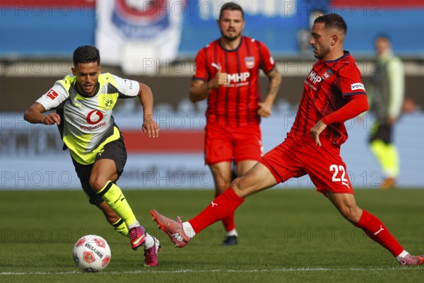 Football, Bundesliga 1, Matchday 3, 2025/2026, 1. FC Heidenheim vs. Borussia Dortmund, 13.09.2025,