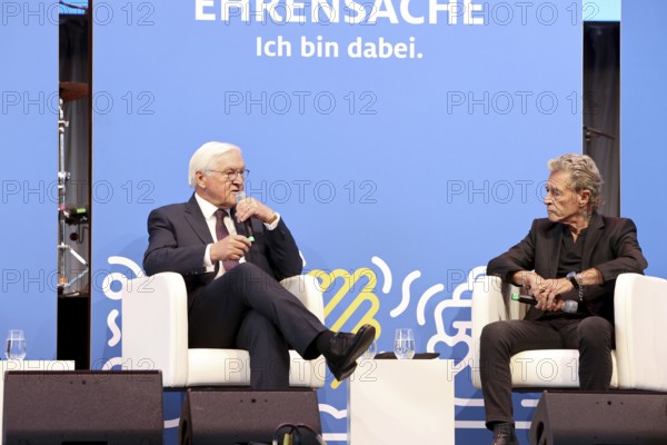 Federal President Frank-Walter Steinmeier, Peter Maffay - Federal President's Citizens' Festival,