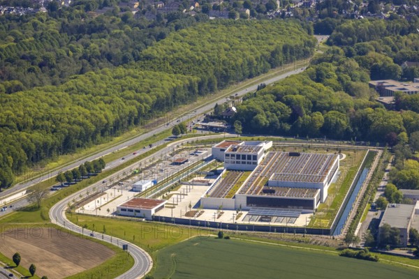 Aerial photo, Deutsche Federal Bank, Schüren, Dortmund, Ruhr area, North Rhine-Westphalia, Germany,