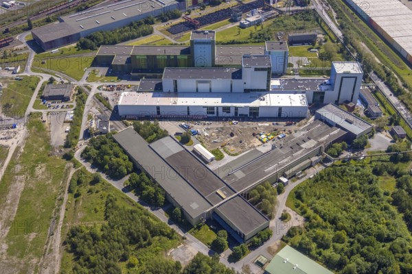Aerial photo, thyssenkrupp Steel Europe, Borsigplatz, Dortmund, Ruhr area, North Rhine-Westphalia,