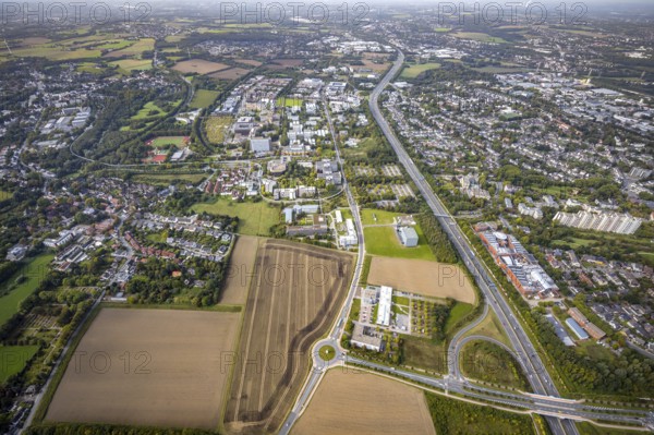 Aerial view of TZDO - TechnologieZentrumDortmund GmbH, Technische Universität Dortmund Campus Nord