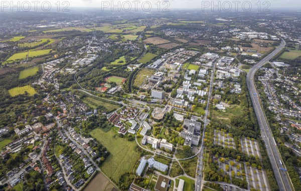 Aerial view of TZDO - TechnologieZentrumDortmund GmbH, Technical University Dortmund Campus North
