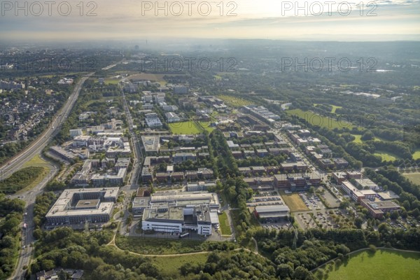 Aerial view, Dortmund University of Technology and Dortmund University of Applied Sciences and Arts