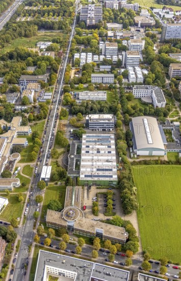 Aerial view of TZDO - TechnologieZentrumDortmund GmbH, Technische Universität Dortmund Campus Nord