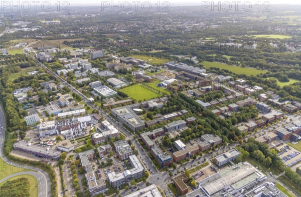 Aerial view of TZDO - TechnologieZentrumDortmund GmbH, Technische Universität Dortmund Campus Nord