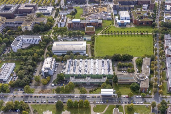 Aerial view of TZDO - TechnologieZentrumDortmund GmbH, Technische Universität Dortmund Campus Nord