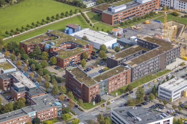 Aerial view of TZDO - TechnologieZentrumDortmund GmbH, Technische Universität Dortmund Campus Nord