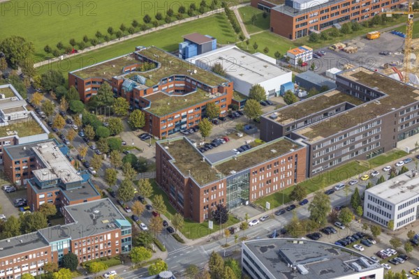 Aerial view of TZDO - TechnologieZentrumDortmund GmbH, Technische Universität Dortmund Campus Nord