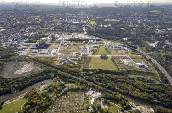 Phönix-West Areal and Hoesch-Gasometer as well as Wilo Park, BMW branch Dortmund, INTECH Die