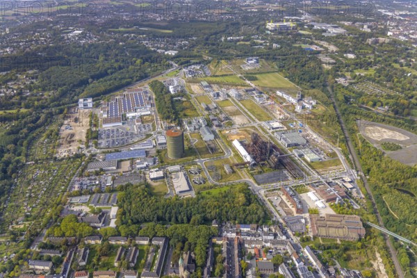 Phönix-West Areal and Hoesch-Gasometer as well as Wilo Park, BMW branch Dortmund, INTECH Die