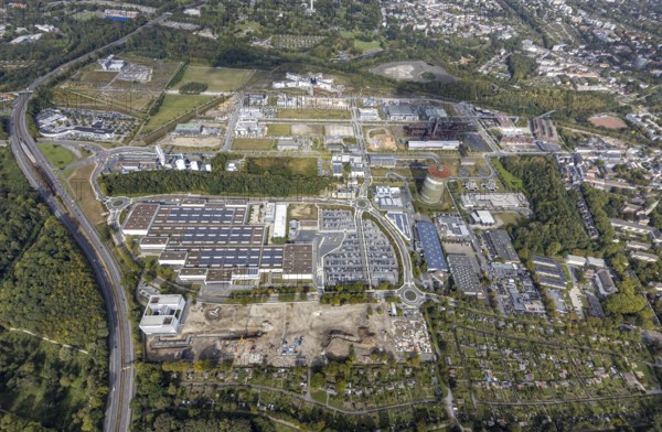Phönix-West Areal and Hoesch-Gasometer as well as Wilo Park, BMW branch Dortmund, INTECH Die