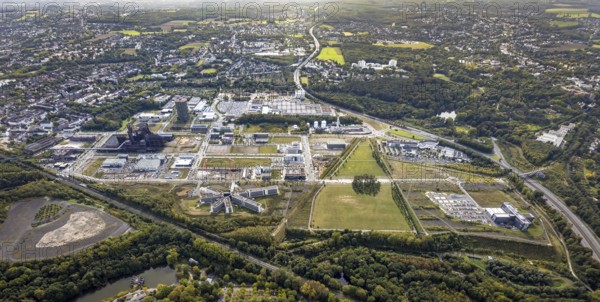 Phönix-West Areal and Hoesch-Gasometer as well as Wilo Park, BMW branch Dortmund, INTECH Die