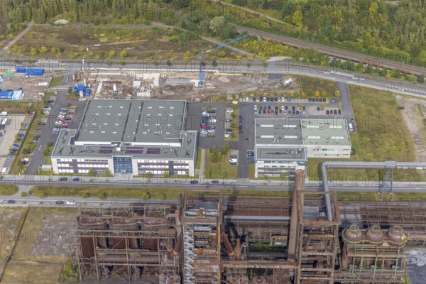 Phoenix-West area with company building Albonair and Centre for Production Technology at
