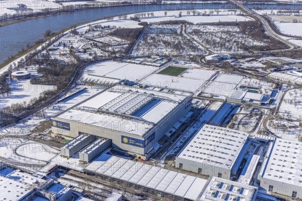 Aerial view, MERKUR SPIEL-ARENA football stadium, Düsseldorf, Rhineland, North Rhine-Westphalia,