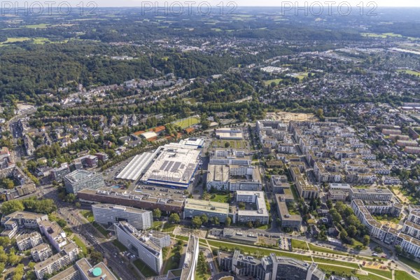 Aerial view of the future METRO campus in Düsseldorf Flingern at METROstraße 1, Flingern,