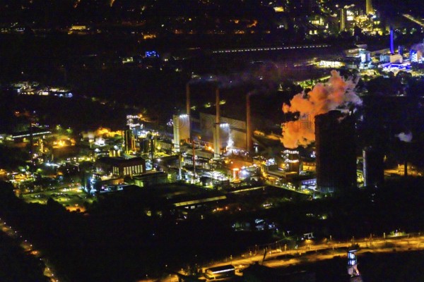 Aerial view, Prosper coking plant, Boy, Bottrop, Ruhr area, North Rhine-Westphalia, Germany,