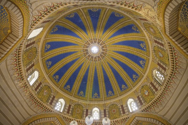 Interior view of the parish church of All Saints used to be a mosque, Ðakovo, Osijek-Baranja