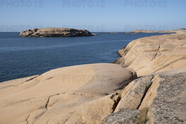 Rocky coast, Bohus granite, Ramsvik, Naturreservat Ramsviklandet, Bohuslän, Skagerrak, Sotenäs,