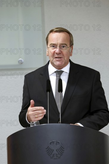 Federal Minister of Defence Boris Pistorius - Award of the Order of Merit of the Federal Republic