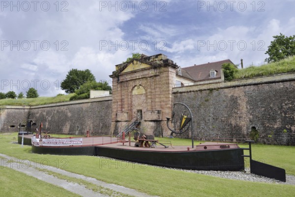 Vauban Museum in the Belfort Tor of the fortifications, UNESCO World Heritage Site, fortifications