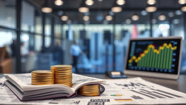 Business Finance and Money concept. Finance and Investment concept.Money management. AI generated