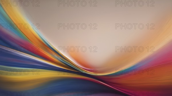 Artifical Intelligence generated wave design background. Abstract background wavy lines background