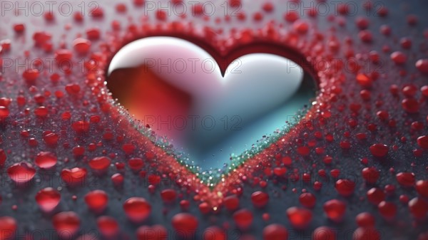 Heart shape for Love concept, Valentine's Day concepts. love symbol, concept for Valentine's Day,