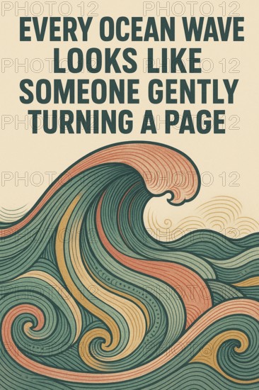 Metaphoric sufi poster expressing how every morning brings renewal, mercy, and sacred possibility,