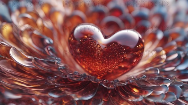 Heart shape for Love concept, Valentine's Day concepts. love symbol, concept for Valentine's Day,