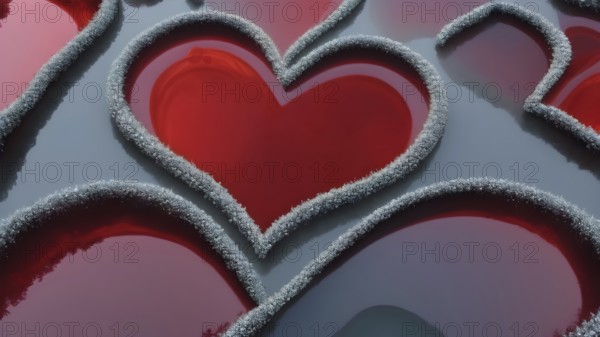 Heart shape for Love concept, Valentine's Day concepts. love symbol, concept for Valentine's Day,