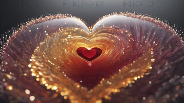 Heart shape for Love concept, Valentine's Day concepts. love symbol, concept for Valentine's Day,