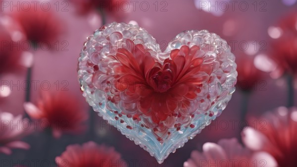 Heart shape for Love concept, Valentine's Day concepts. love symbol, concept for Valentine's Day,