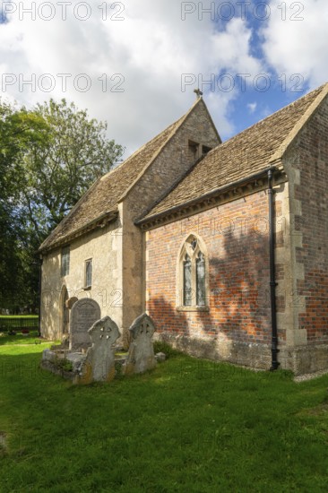 Grade 1 listed St Mary's church, Anglo-Saxon building, Alton Barnes, Vale of Pewsey, Wiltshire,
