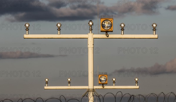 Airfield lighting at BER Berlin Brandenburg Willy Brandt Airport, Schönefeld, 29/09/2025,