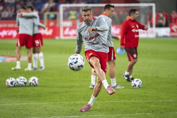 CHORZOW, POLAND - SEPTEMBER 7, 2025: Qualifications for FIFA 2026. Football match Poland vs Finland