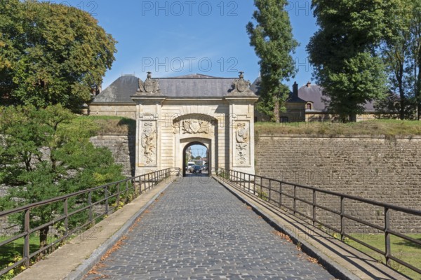 Porte de France, fortress gate, bridge, citadel, Vauban fortifications, UNESCO World Heritage Site,