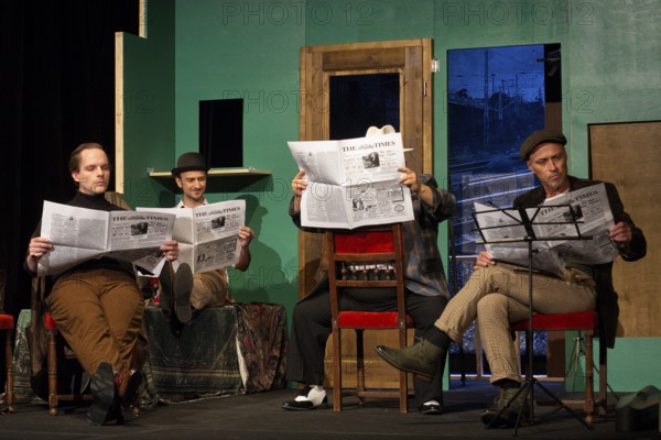 Henning Wolff (Louis Harvey), Thilo Herrmann (Prof. Marcus), Pablo Nina Toculescu (Willie Knoxton),