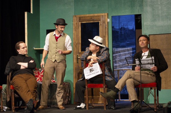 Henning Wolff (Louis Harvey), Thilo Herrmann (Prof. Marcus), Pablo Nina Toculescu (Willie Knoxton),