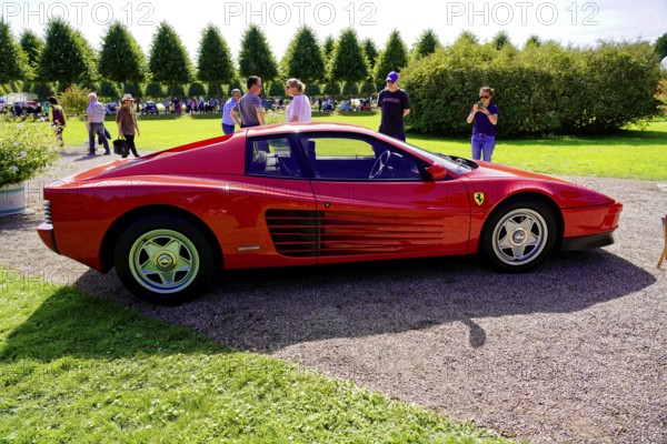 Ferrari Testarossa, Year 1987, Classic vintage car, Gala International Concours d'Elegance