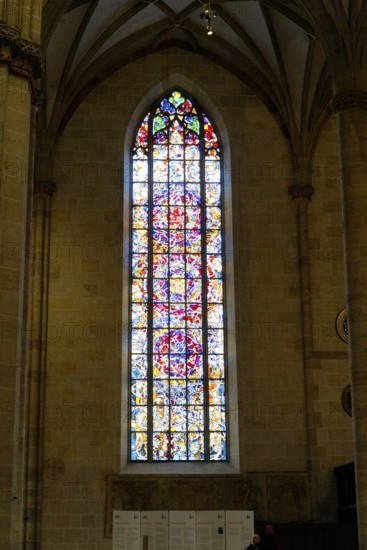 The interior of the largest Protestant church in Germany. It has the world's highest church tower,