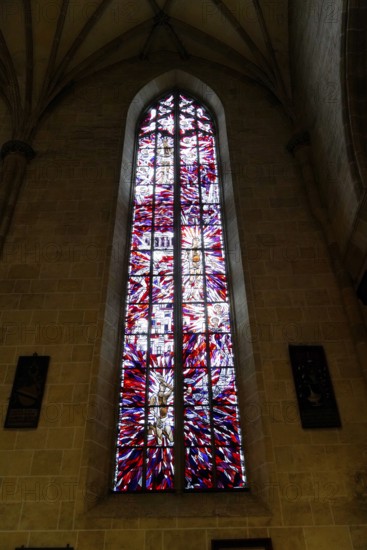 The interior of the largest Protestant church in Germany. It has the world's highest church tower,